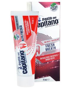 Buy Pasta del Capitano Fresh Breath Toothpaste, 75 ml | Florida Online Pharmacy | https://florida.buy-pharm.com