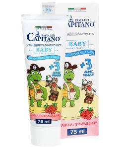 Buy Pasta del Capitano Children's Toothpaste 3+ 'Strawberry', 75 ml | Florida Online Pharmacy | https://florida.buy-pharm.com