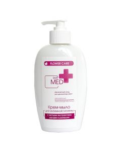 Buy Magrav Inti Med Cream-soap for intimate hygiene Flower care 250 ml | Florida Online Pharmacy | https://florida.buy-pharm.com