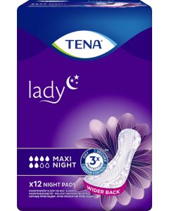 Buy Tena Lady Maxi Night Urological pads, maxi night, 12 pcs | Florida Online Pharmacy | https://florida.buy-pharm.com