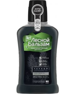 Buy Forest Balm Mouthwash, with charcoal and wild mint, black, 250 ml | Florida Online Pharmacy | https://florida.buy-pharm.com