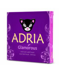 Buy Adria 'Glamorous' colored contact lenses 3 months, -3.00 / 14.5 / 8.6, brown, 2 pcs. | Florida Online Pharmacy | https://florida.buy-pharm.com