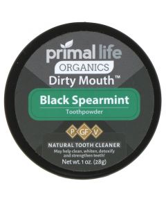 Buy Primal Life Organics, Tooth Powder, Black Sweet Mint, (28 d) | Florida Online Pharmacy | https://florida.buy-pharm.com
