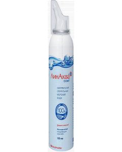 Buy LinAqua Soft spray for washing and irrigation of the nasal cavity, 2 nozzles, 125 ml | Florida Online Pharmacy | https://florida.buy-pharm.com