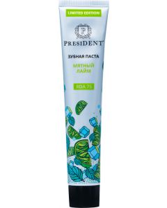 Buy Toothpaste PresiDENT Limited Edition Mint Lime, 75 ml | Florida Online Pharmacy | https://florida.buy-pharm.com