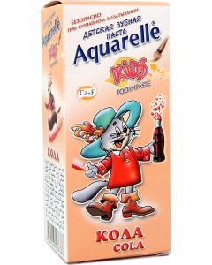 Buy AQUARELLE KIDS Children's toothpaste, Cola flavor, 50 ml | Florida Online Pharmacy | https://florida.buy-pharm.com