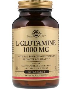 Buy Solgar, L-Glutamine 'L-Glutamine Amino Acid Complex', 1000 mg, 60 tablets | Florida Online Pharmacy | https://florida.buy-pharm.com