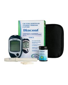 Buy Diacont (Voice) blood glucose monitoring system WITH VOICE SUPPORT FUNCTION )  | Florida Online Pharmacy | https://florida.buy-pharm.com