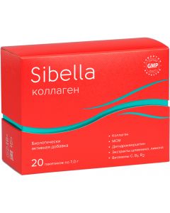 Buy Sibella COLLAGEN powder - helps to slow down the aging process of the skin pack. 7g # 20  | Florida Online Pharmacy | https://florida.buy-pharm.com