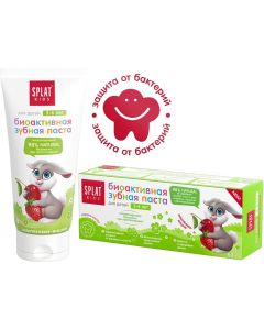Buy Splat Toothpaste for children Strawberry-cherry, antibacterial, 2-6 yrs, 50 ml  | Florida Online Pharmacy | https://florida.buy-pharm.com