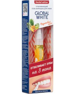 Buy Whitening complex Global White Global White Whitening gel-pencil for teeth 'Fruit mix', 5 ml | Florida Online Pharmacy | https://florida.buy-pharm.com