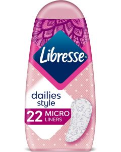 Buy Libresse Dailies Style Micro panty liners, 22 pcs | Florida Online Pharmacy | https://florida.buy-pharm.com