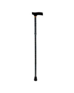 Buy 10121 Folding cane with a T-shaped wooden handle, tartan color | Florida Online Pharmacy | https://florida.buy-pharm.com