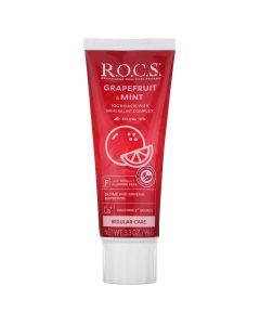 Buy ROCS, Grapefruit Mint Toothpaste, 3.3 oz (94 g) | Florida Online Pharmacy | https://florida.buy-pharm.com
