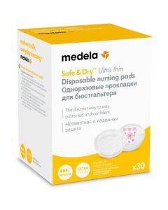 Buy Medela Disposable ultra-thin pads, 30 pcs. | Florida Online Pharmacy | https://florida.buy-pharm.com