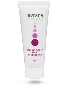 Buy Levrana Antimicrobial Toothpaste, with lavender and magnolia, 75ml | Florida Online Pharmacy | https://florida.buy-pharm.com