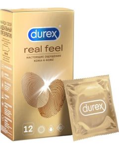 Buy Condoms Durex Real Feel for natural sensations №12 | Florida Online Pharmacy | https://florida.buy-pharm.com