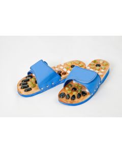 Buy Massage slippers with stones blue. Size 42 | Florida Online Pharmacy | https://florida.buy-pharm.com