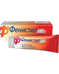 Buy Fenistil gel for external use 0.1% tube 50 g  | Florida Online Pharmacy | https://florida.buy-pharm.com