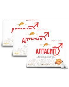 Buy Altasil, 60 capsules, 0.41g each. 3 packages. For potency, libido enhancement, prevention of prostatitis | Florida Online Pharmacy | https://florida.buy-pharm.com