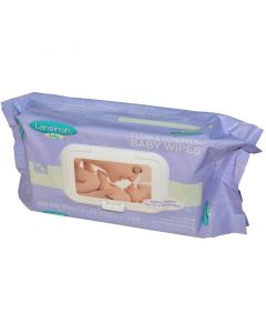 Buy Lansinoh, Baby Skin Care Cleansing Wipes, 80 / pack, 20x17.5 cm | Florida Online Pharmacy | https://florida.buy-pharm.com