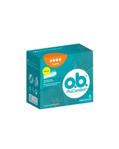 Buy Tampons ob ProComfort Super 8pcs. | Florida Online Pharmacy | https://florida.buy-pharm.com