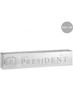 Buy Toothpaste PresiDENT White, for daily whitening, 100 RDA, 75 ml | Florida Online Pharmacy | https://florida.buy-pharm.com