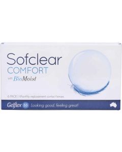 Buy Contact lenses Gelflex Sofclear COMFORT 1 month, 1.50 / 8.6, 6 pcs. | Florida Online Pharmacy | https://florida.buy-pharm.com