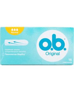 Buy OB Tampons 'Original Normal', 16 pcs | Florida Online Pharmacy | https://florida.buy-pharm.com