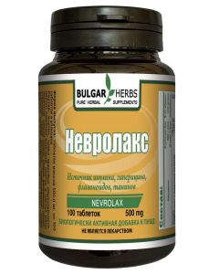 Buy BAD Nevrolax, natural soothing herbal tablets, Bulgar Herbs, 500 mg | Florida Online Pharmacy | https://florida.buy-pharm.com