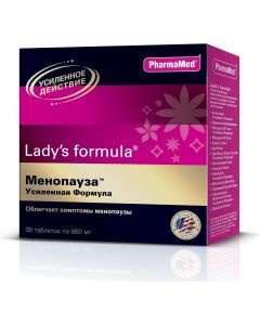 Buy Lady-S Vitamin Complex 'Menopause' formula, enhanced formula, 30 pcs x 860 mg | Florida Online Pharmacy | https://florida.buy-pharm.com