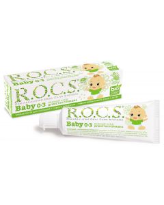 Buy Toothpaste ROCS baby Gentle care Scented chamomile, 0-3 years old, 45 g | Florida Online Pharmacy | https://florida.buy-pharm.com