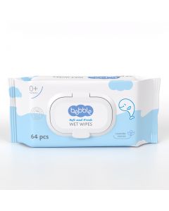 Buy Bebble Baby wet wipes 64 pcs | Florida Online Pharmacy | https://florida.buy-pharm.com