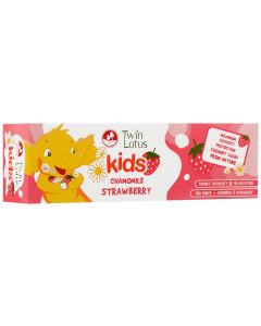 Buy Twin Lotus Kids Chamomile & Strawbery Toothpaste (Strawberry and Chamomile), 50 g | Florida Online Pharmacy | https://florida.buy-pharm.com