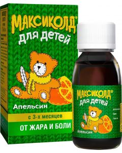 Buy Maxikold for children suspension. d / int. approx. 100mg / 5ml fl. with measured. spoon 200g No. 1 (orange) | Florida Online Pharmacy | https://florida.buy-pharm.com