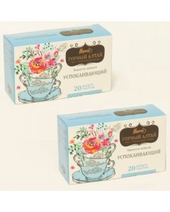 Buy Herbal tea Soothing filter package 40 pcs (set of 2 packs) | Florida Online Pharmacy | https://florida.buy-pharm.com