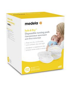 Buy Medela Disposable breast pads, 60 pcs. | Florida Online Pharmacy | https://florida.buy-pharm.com
