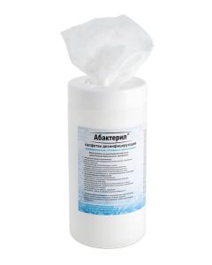 Buy Disinfecting wipes Abacteril in a tube, wet, 13.6 * 22 cm | Florida Online Pharmacy | https://florida.buy-pharm.com
