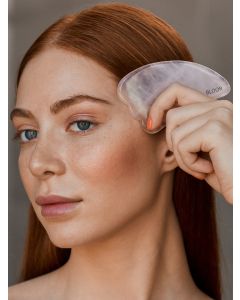 Buy Gua sha scraper for face massage from 100% rose quartz 'Paw' BLOOR | Florida Online Pharmacy | https://florida.buy-pharm.com