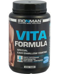 Buy Vitamin-mineral complex Ironman 'Vita Formula', 200 tablets | Florida Online Pharmacy | https://florida.buy-pharm.com