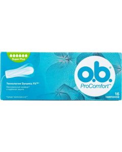 Buy OB Tampons 'ProComfort Super Plus', 16 pcs | Florida Online Pharmacy | https://florida.buy-pharm.com