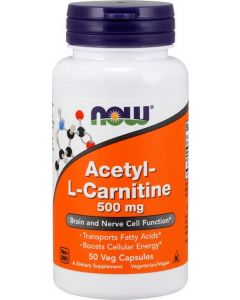 Buy Now Foods Acetyl-L-Carnitine 50 capsules, 500 mg (dietary supplement) | Florida Online Pharmacy | https://florida.buy-pharm.com