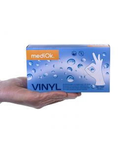 Buy MediOK, Vinyl transparent household gloves, size XL, 100 pcs., 50 pairs | Florida Online Pharmacy | https://florida.buy-pharm.com