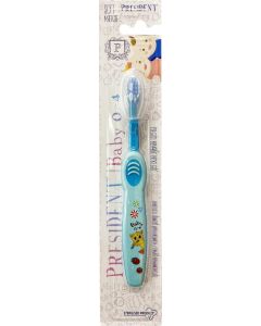 Buy President 'Baby' Toothbrush, soft, color: white, blue, 0-4 years | Florida Online Pharmacy | https://florida.buy-pharm.com