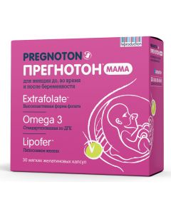 Buy Pregnoton Mama multivitamins, 30 capsules | Florida Online Pharmacy | https://florida.buy-pharm.com