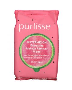 Buy Purlisse, Energizing Makeup Remover Wipes, Watermelon, 30 | Florida Online Pharmacy | https://florida.buy-pharm.com