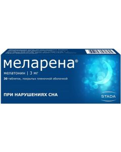 Buy Melarena Tablets p / o, 3 mg, No. 30 | Florida Online Pharmacy | https://florida.buy-pharm.com