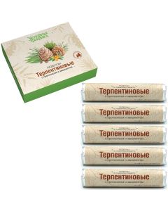 Buy Art Life Terpentine lozenges for sore throat with eucalyptus and propolis for throat, for cough., 5 pcs in a box. | Florida Online Pharmacy | https://florida.buy-pharm.com