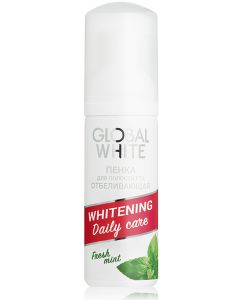 Buy WHITENING / GLOBAL WHITE FOAM / for oral cavity with mint flavor | Florida Online Pharmacy | https://florida.buy-pharm.com