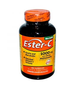 Buy American Health, dietary supplement for maintaining immunity Ester-C with citrus bioflavonoids, 1000 mg, 90 capsules | Florida Online Pharmacy | https://florida.buy-pharm.com